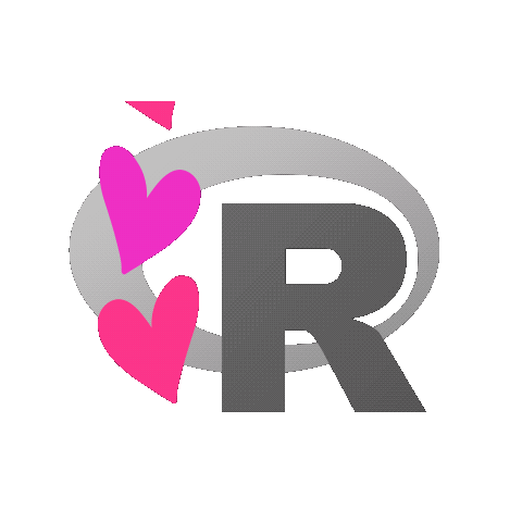 A decorative R gif for funsies.